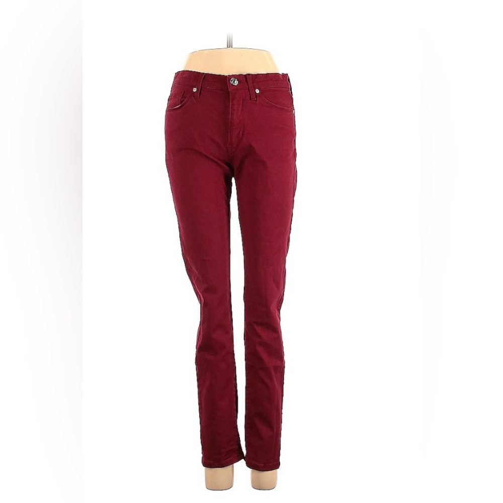 Banana Republic soft cotton red skinny pants - Size 27